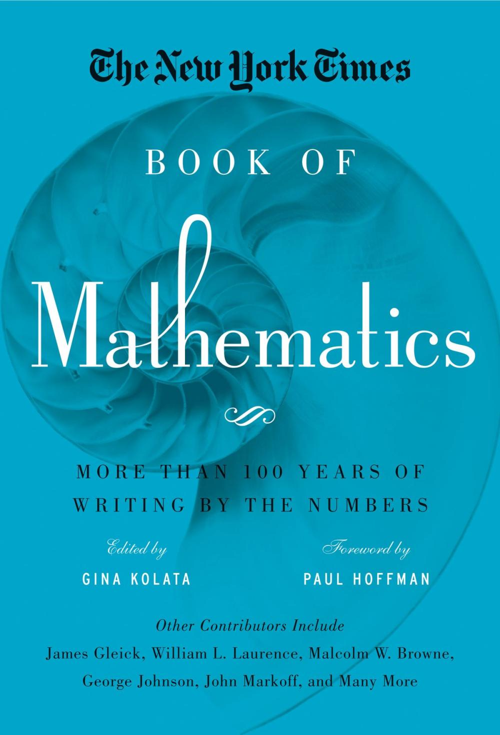 Big bigCover of The New York Times Book of Mathematics