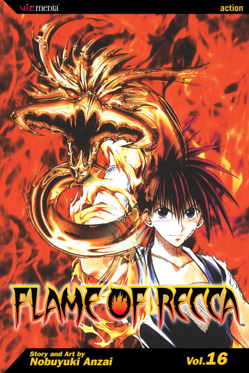 Big bigCover of Flame of Recca, Vol. 16