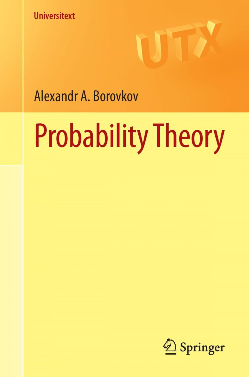 Big bigCover of Probability Theory