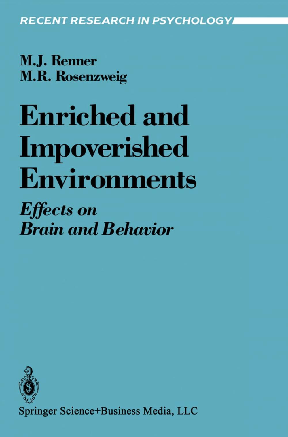 Big bigCover of Enriched and Impoverished Environments