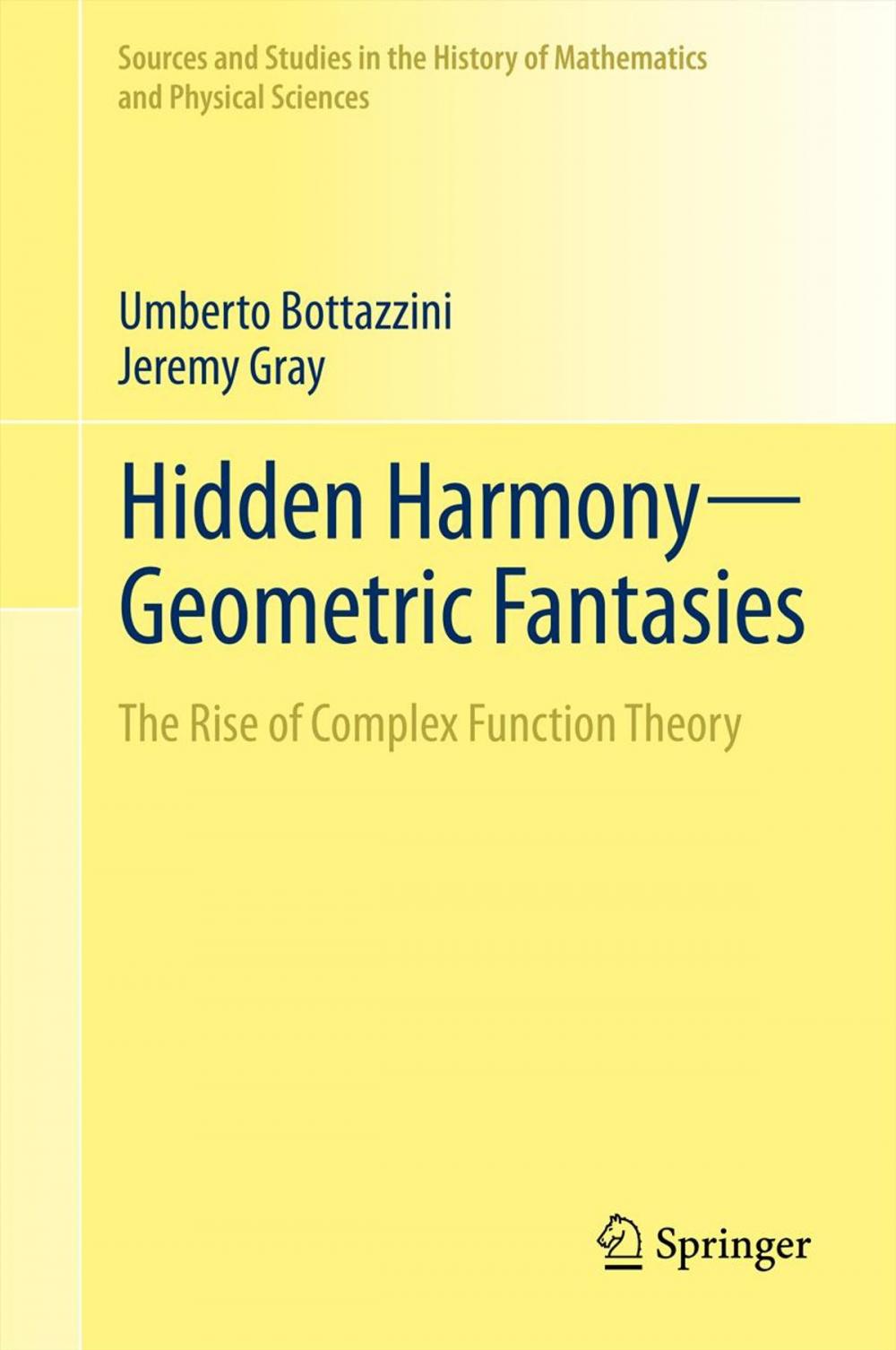 Big bigCover of Hidden Harmony—Geometric Fantasies