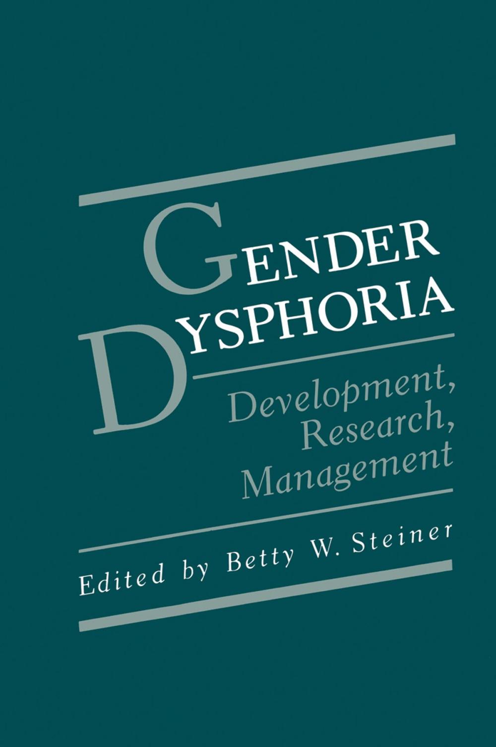 Big bigCover of Gender Dysphoria