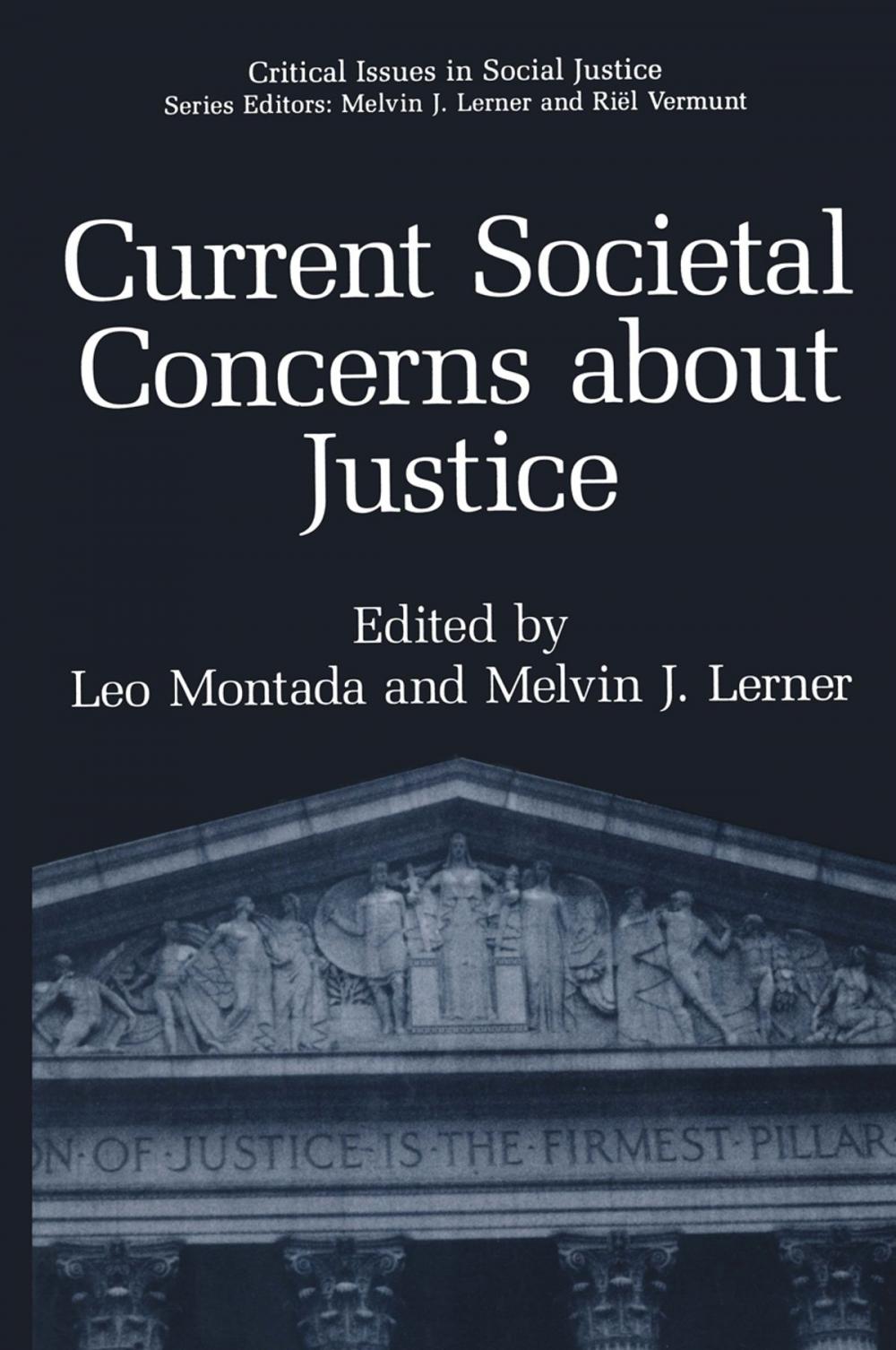 Big bigCover of Current Societal Concerns about Justice