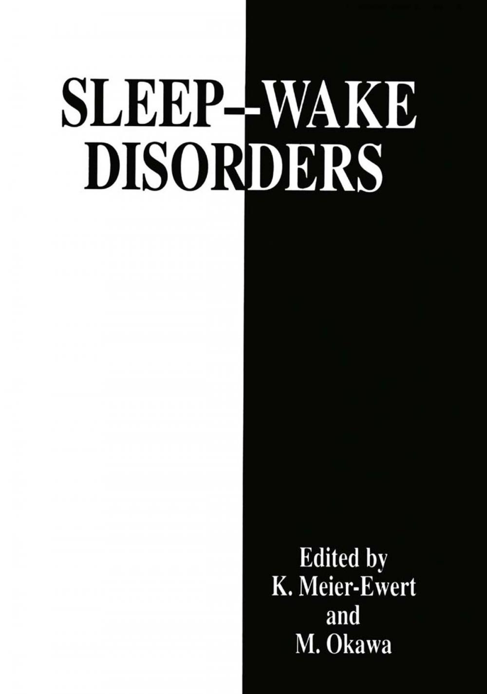 Big bigCover of Sleep—Wake Disorders