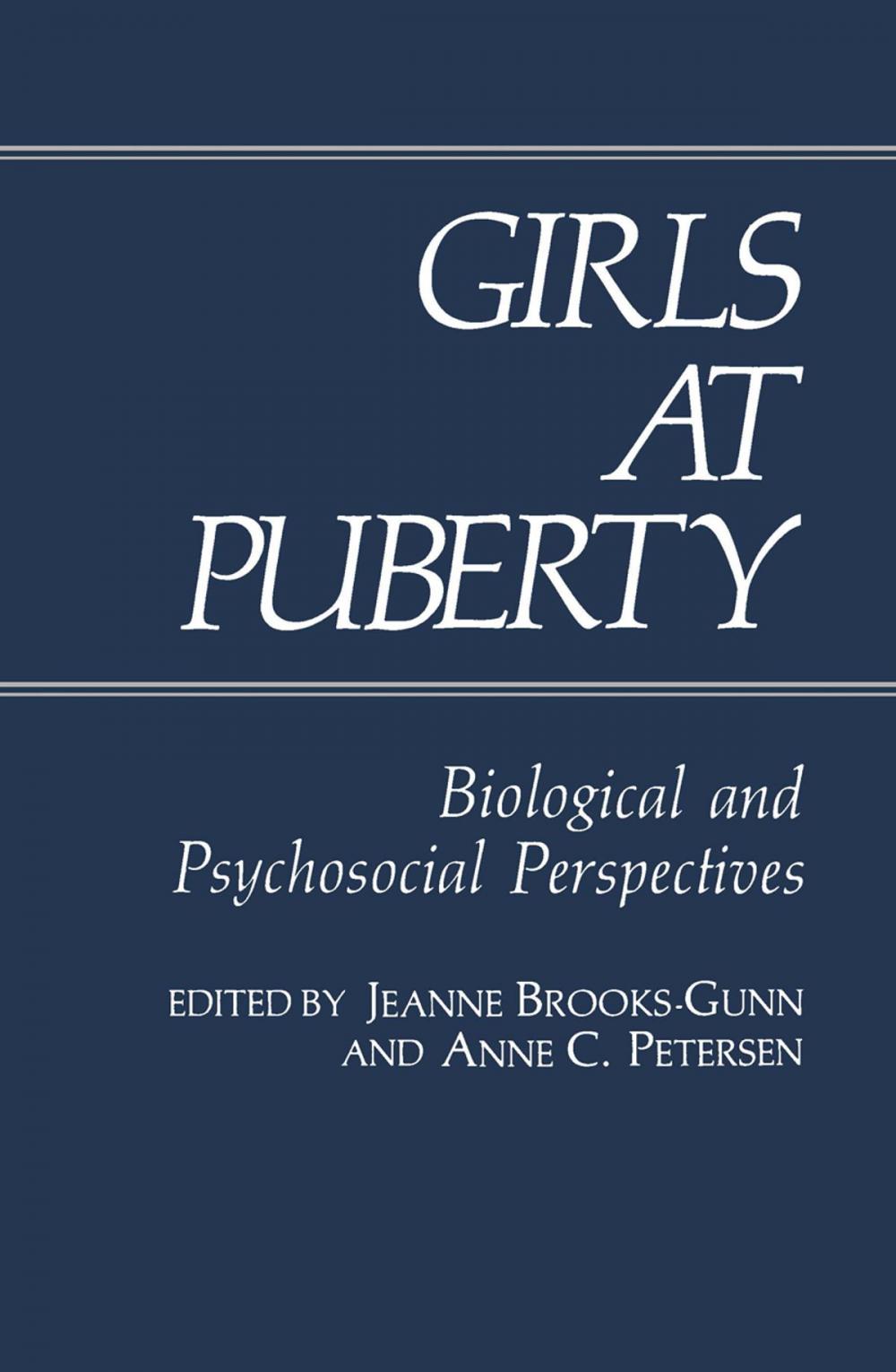 Big bigCover of Girls at Puberty