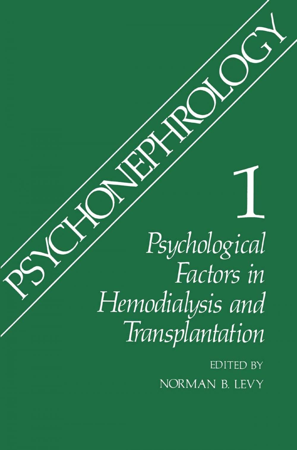 Big bigCover of Psychonephrology 1