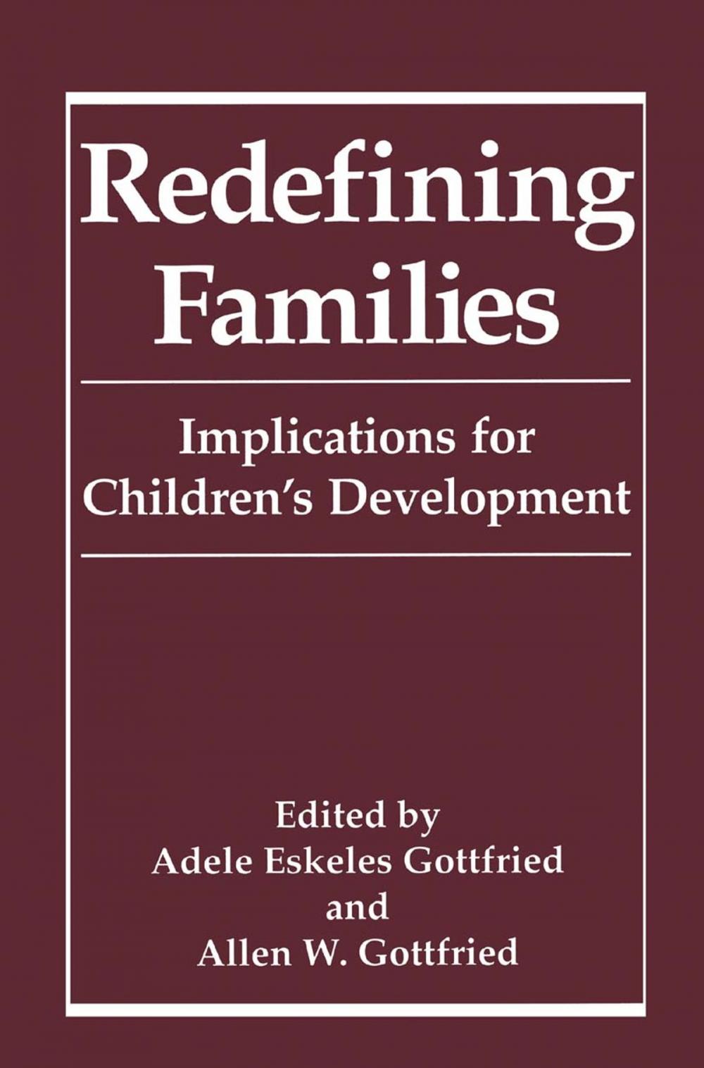 Big bigCover of Redefining Families