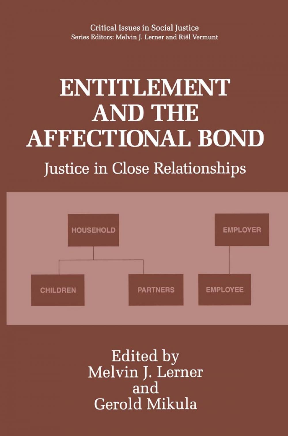 Big bigCover of Entitlement and the Affectional Bond