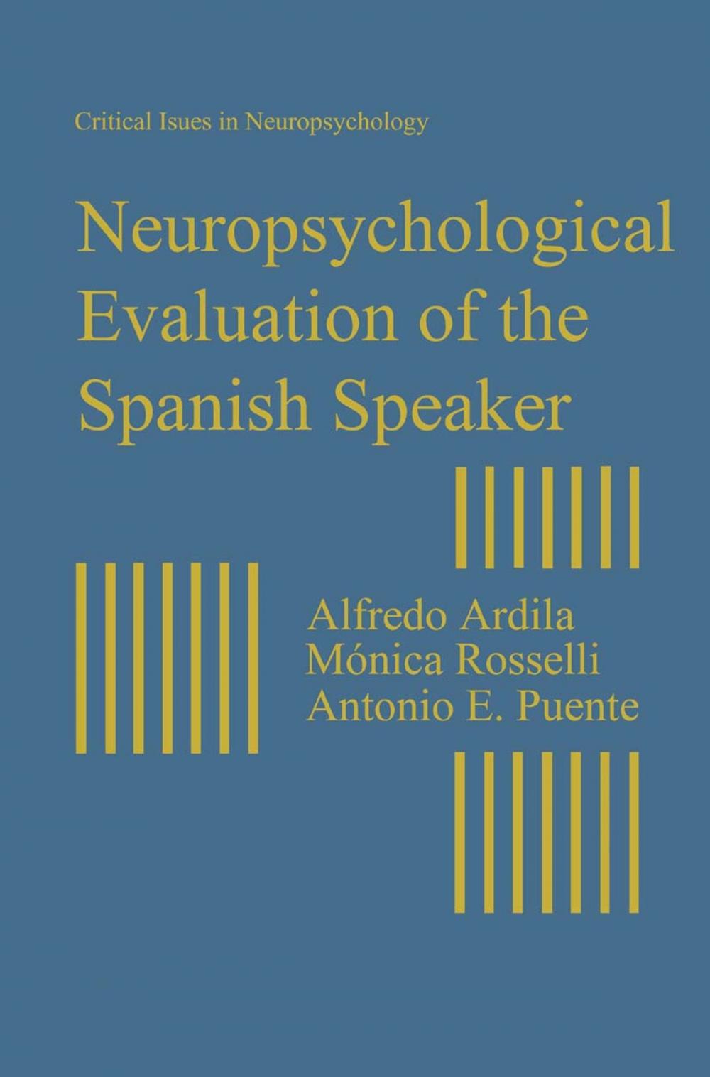 Big bigCover of Neuropsychological Evaluation of the Spanish Speaker