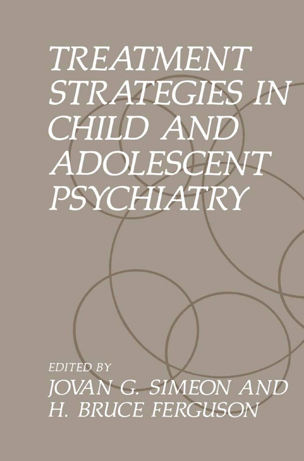 Big bigCover of Treatment Strategies in Child and Adolescent Psychiatry