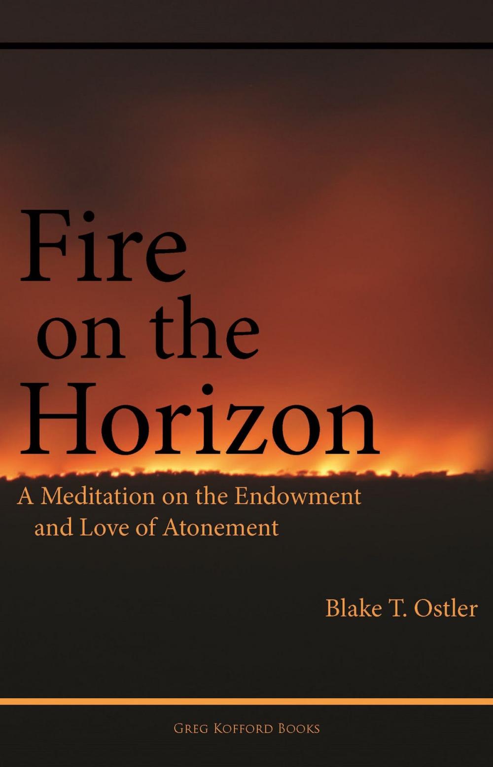 Big bigCover of Fire on the Horizon: A Meditation on the Endowment and Love of Atonement