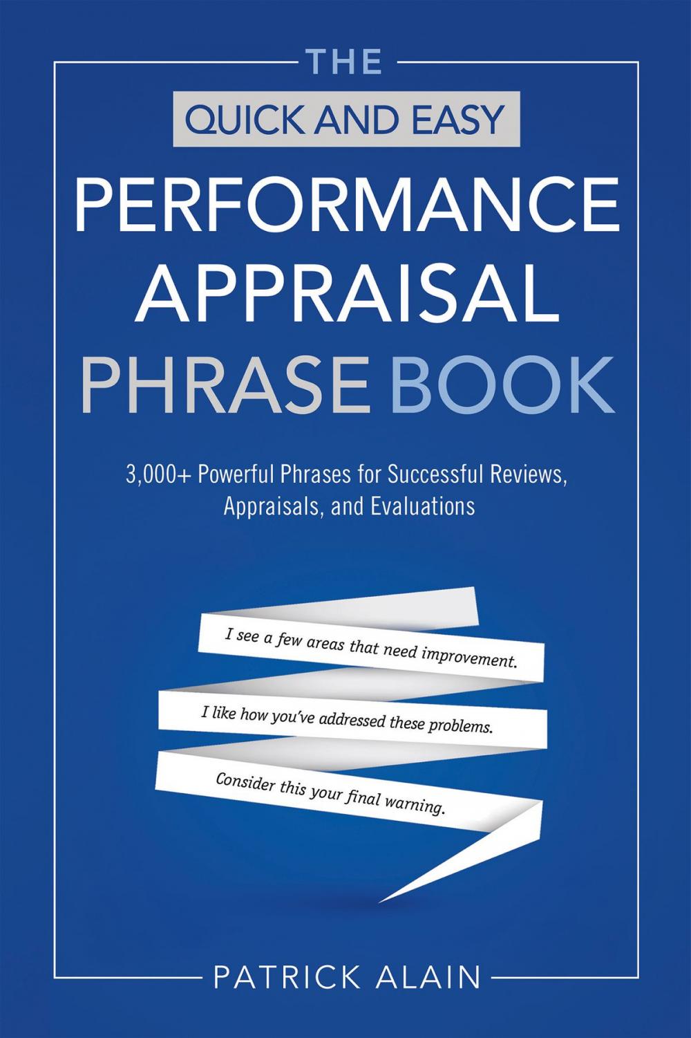 Big bigCover of The Quick and Easy Performance Appraisal Phrase Book