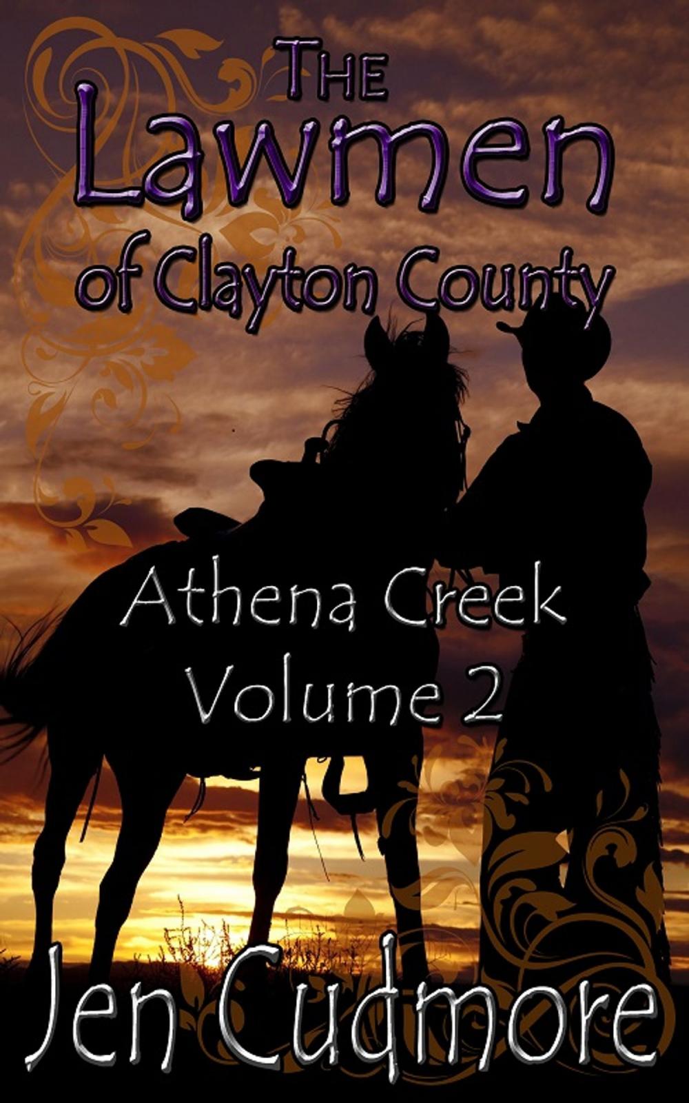 Big bigCover of The Lawmen of Clayton County - Athena Creek - Volume 2