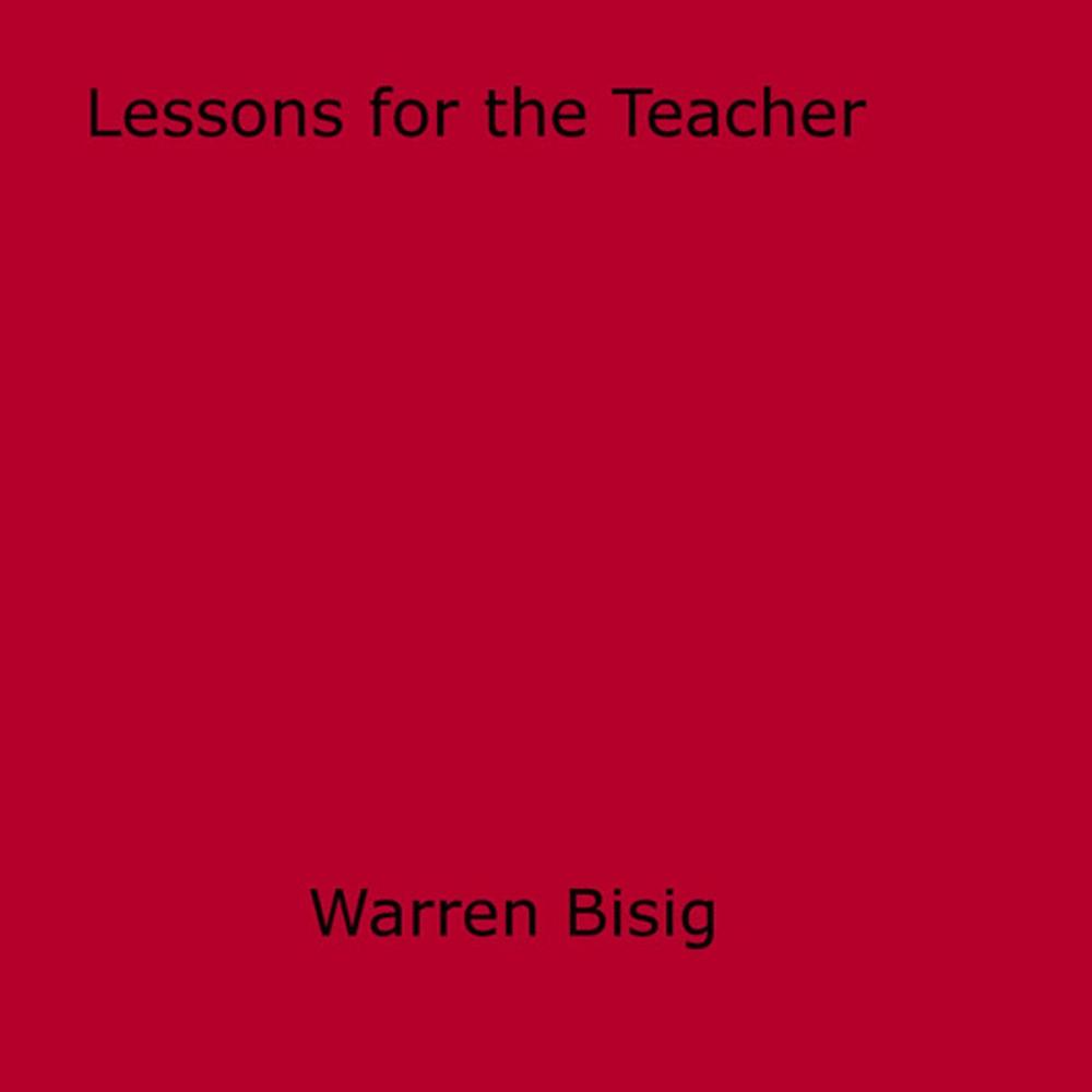 Big bigCover of Lessons for the Teacher