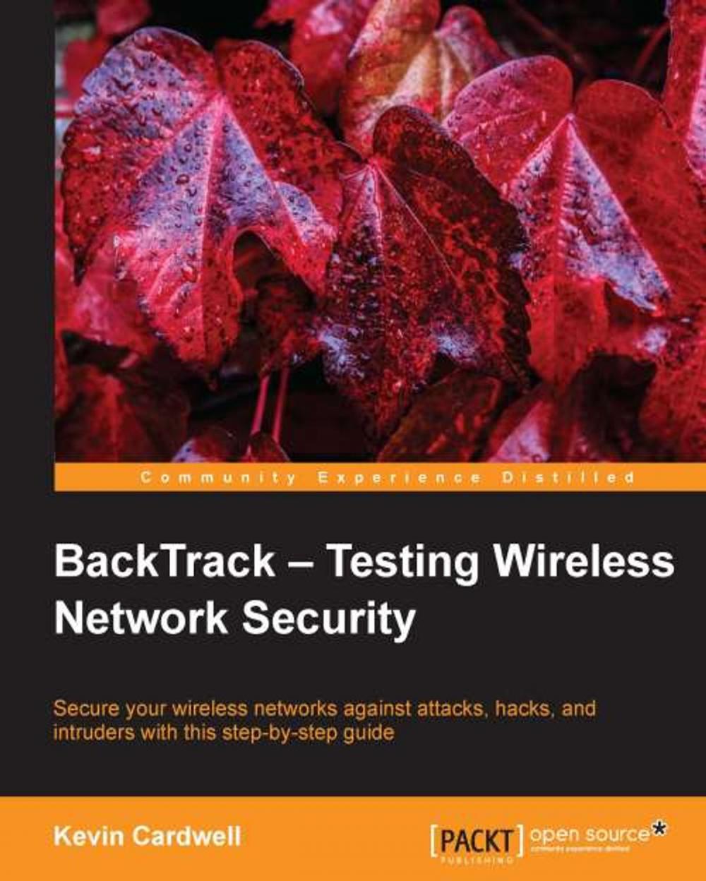 Big bigCover of BackTrack: Testing Wireless Network Security