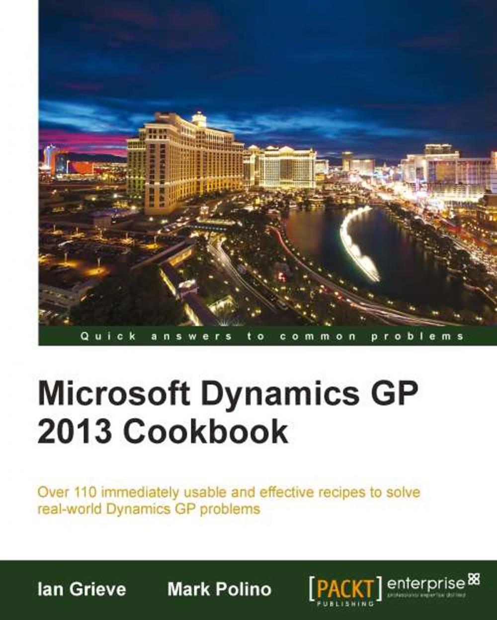 Big bigCover of Microsoft Dynamics GP 2013 Cookbook