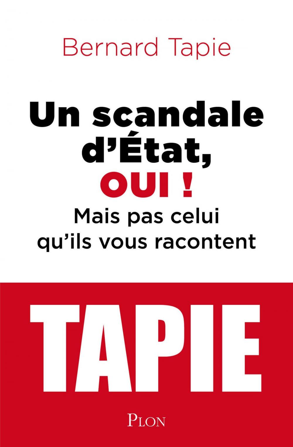 Big bigCover of Un scandale d'Etat, oui !