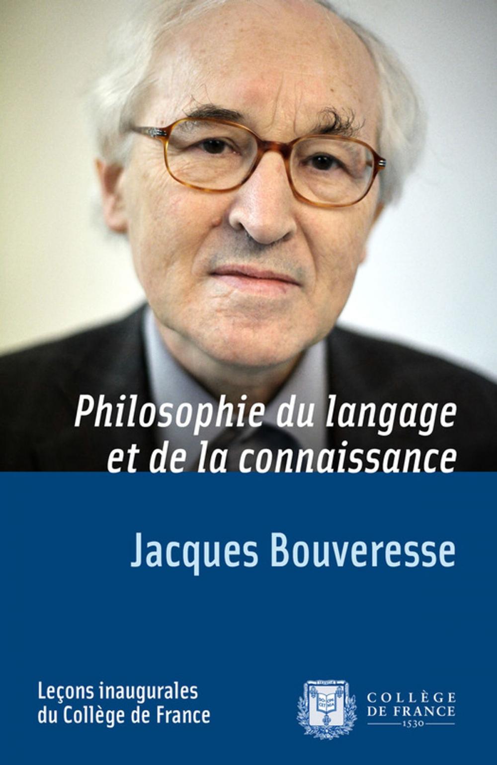 Big bigCover of Philosophie du langage et de la connaissance