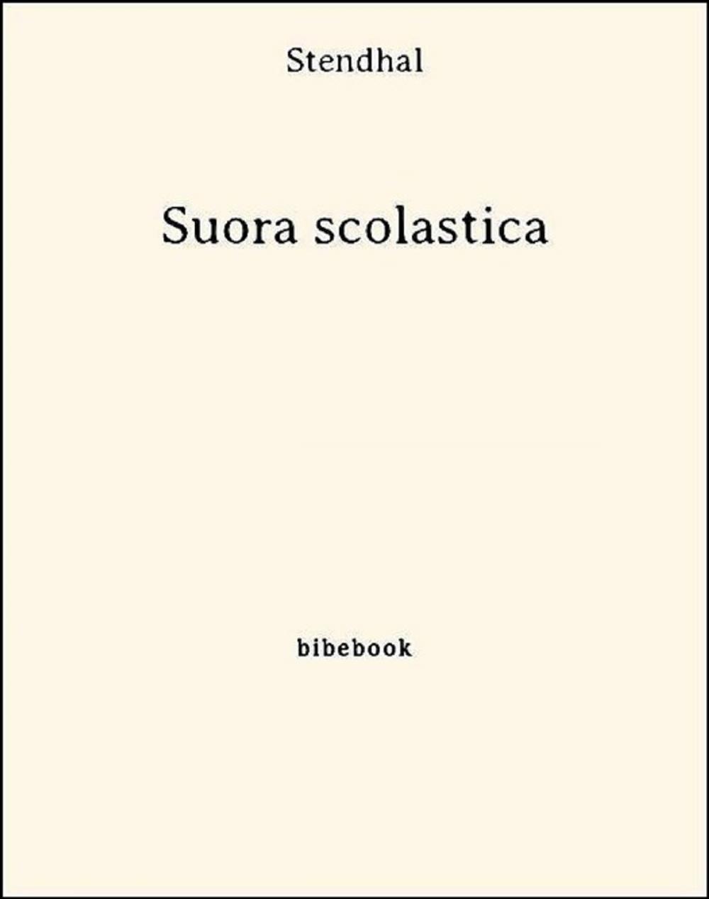 Big bigCover of Suora scolastica