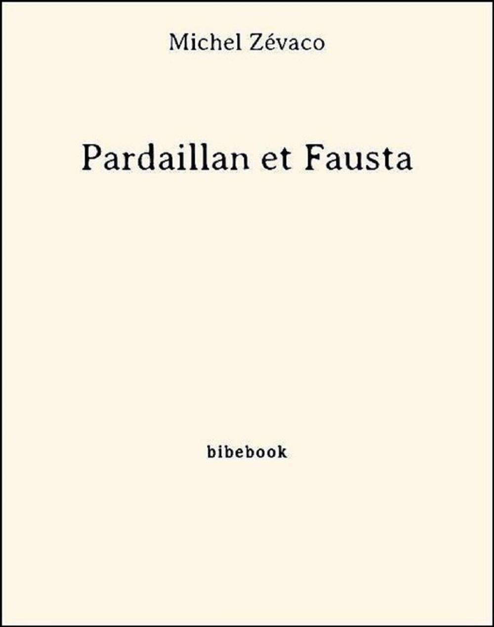 Big bigCover of Pardaillan et Fausta