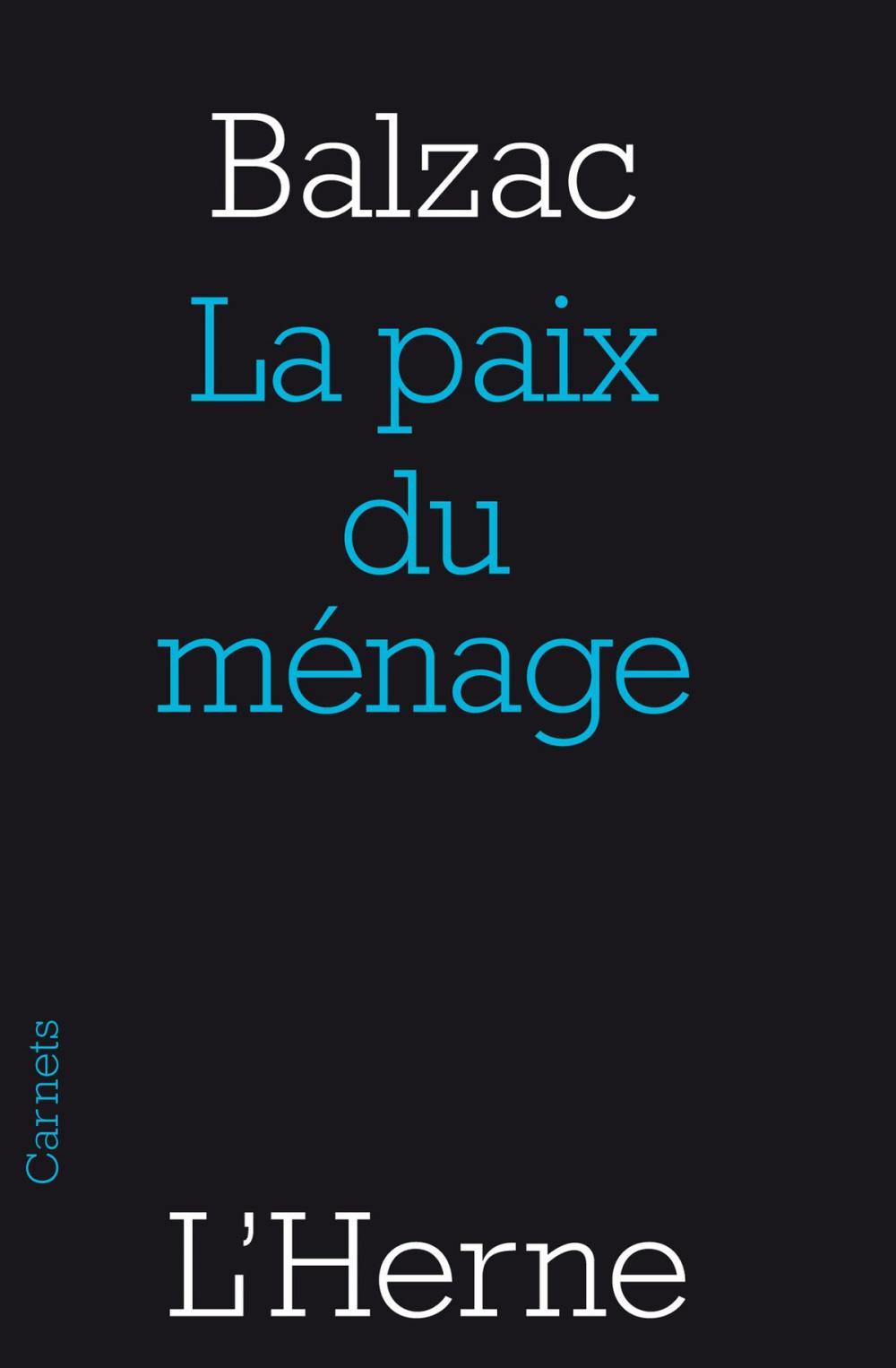 Big bigCover of La paix du ménage