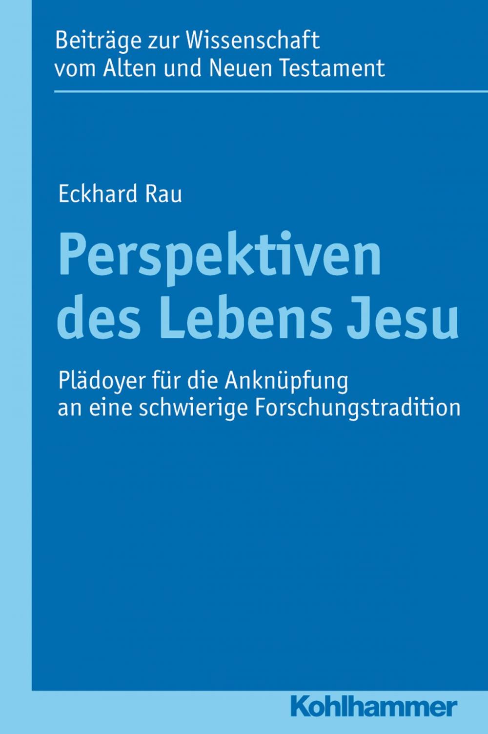 Big bigCover of Perspektiven des Lebens Jesu