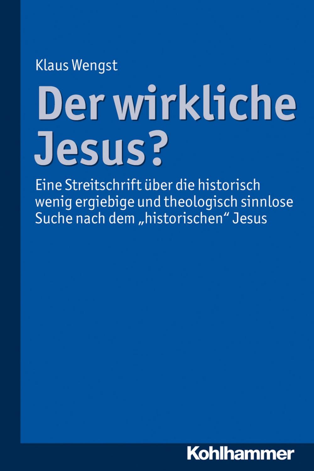 Big bigCover of Der wirkliche Jesus?