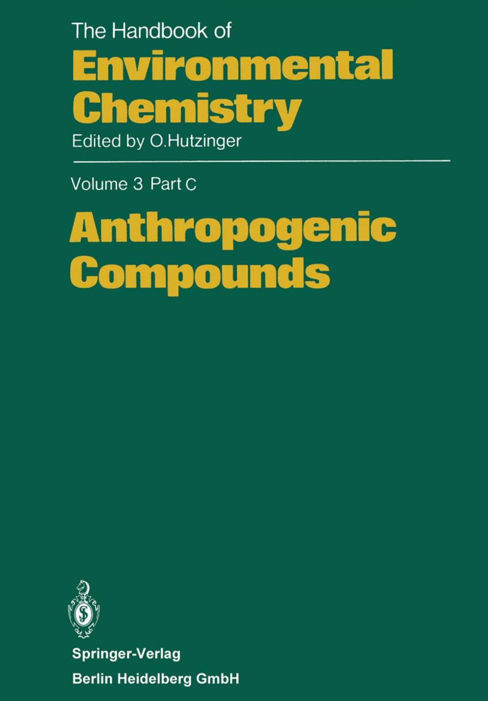 Big bigCover of Anthropogenic Compounds