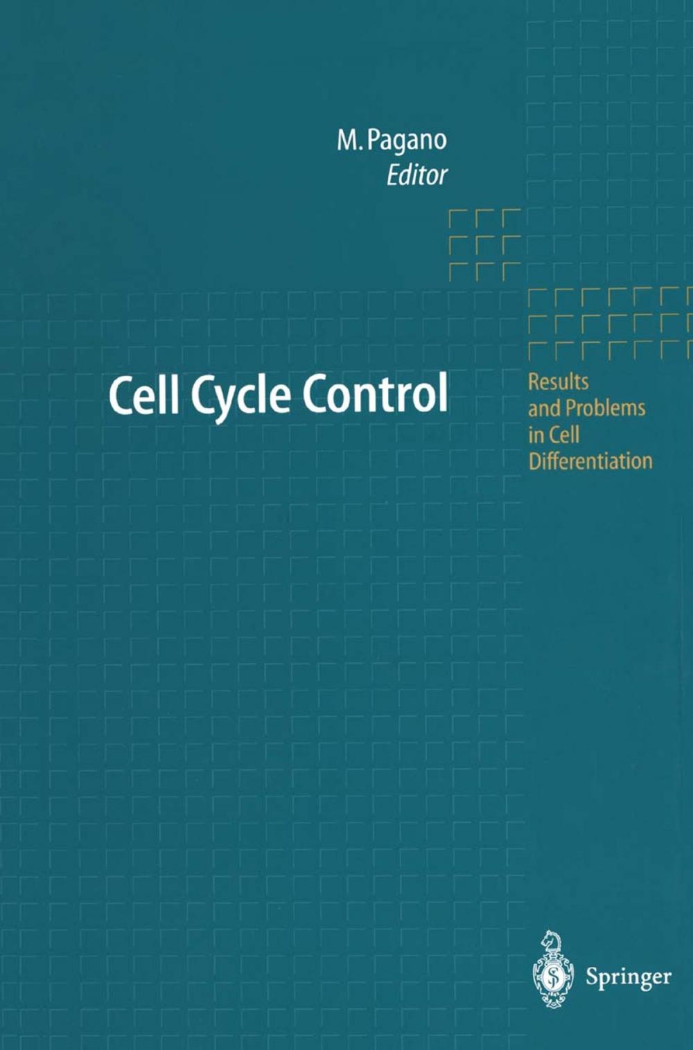 Big bigCover of Cell Cycle Control