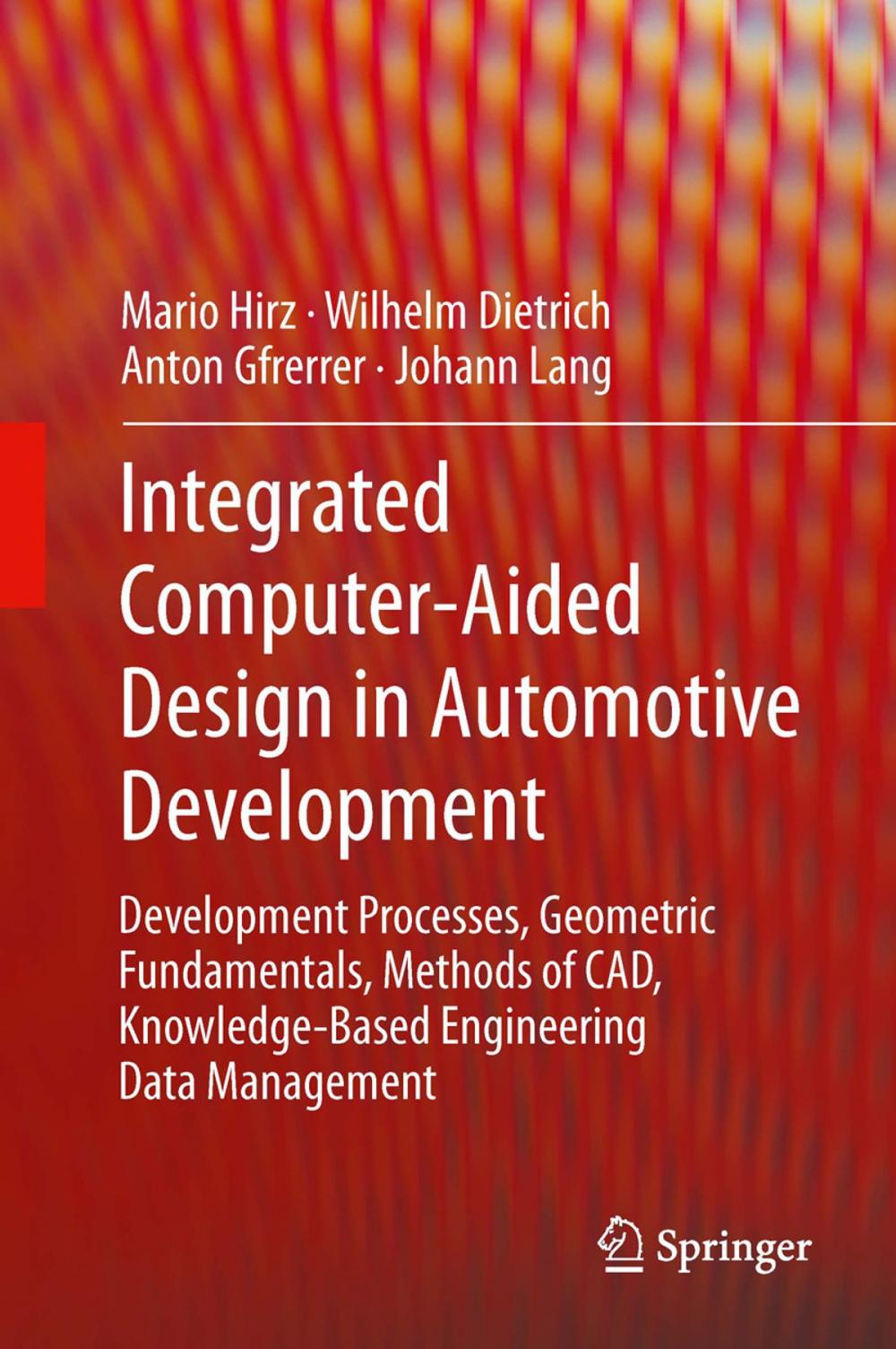 Big bigCover of Integrated Computer-Aided Design in Automotive Development