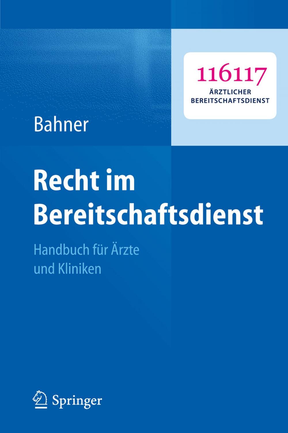 Big bigCover of Recht im Bereitschaftsdienst