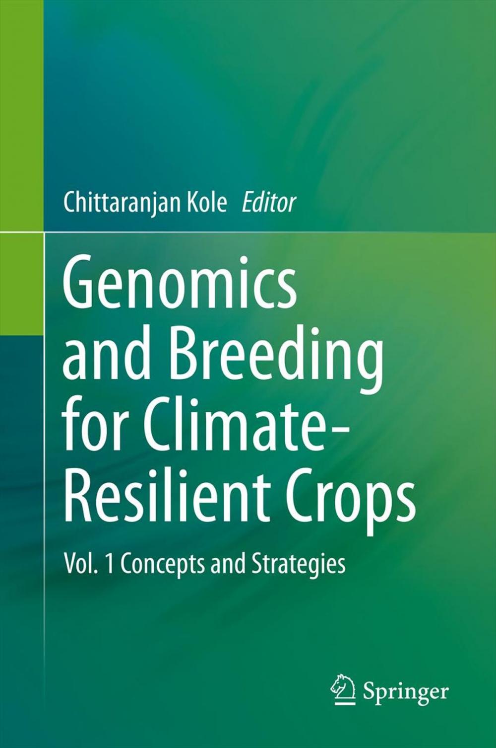 Big bigCover of Genomics and Breeding for Climate-Resilient Crops