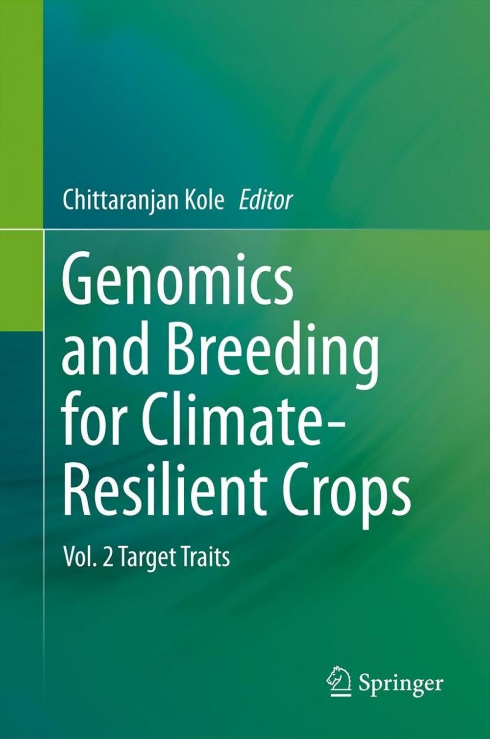 Big bigCover of Genomics and Breeding for Climate-Resilient Crops