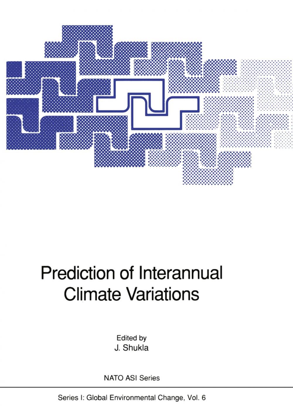 Big bigCover of Prediction of Interannual Climate Variations