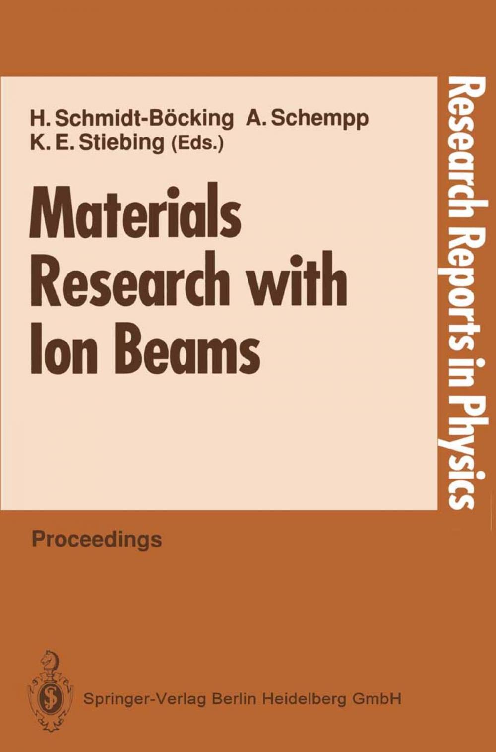 Big bigCover of Materials Research with Ion Beams