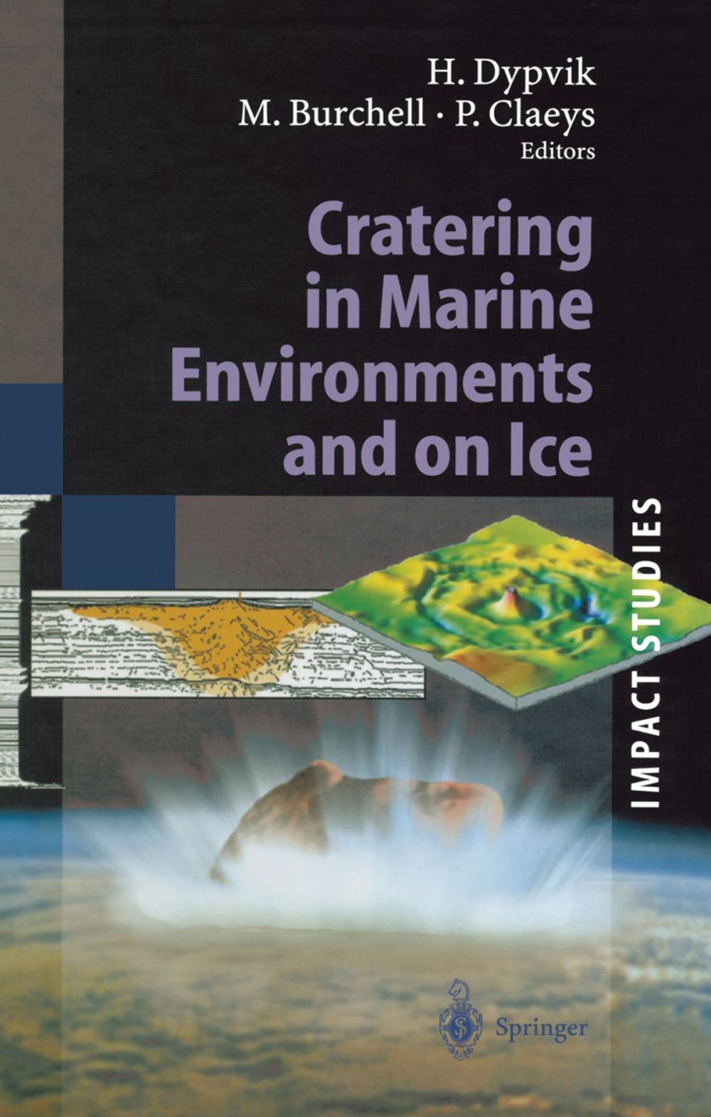 Big bigCover of Cratering in Marine Environments and on Ice