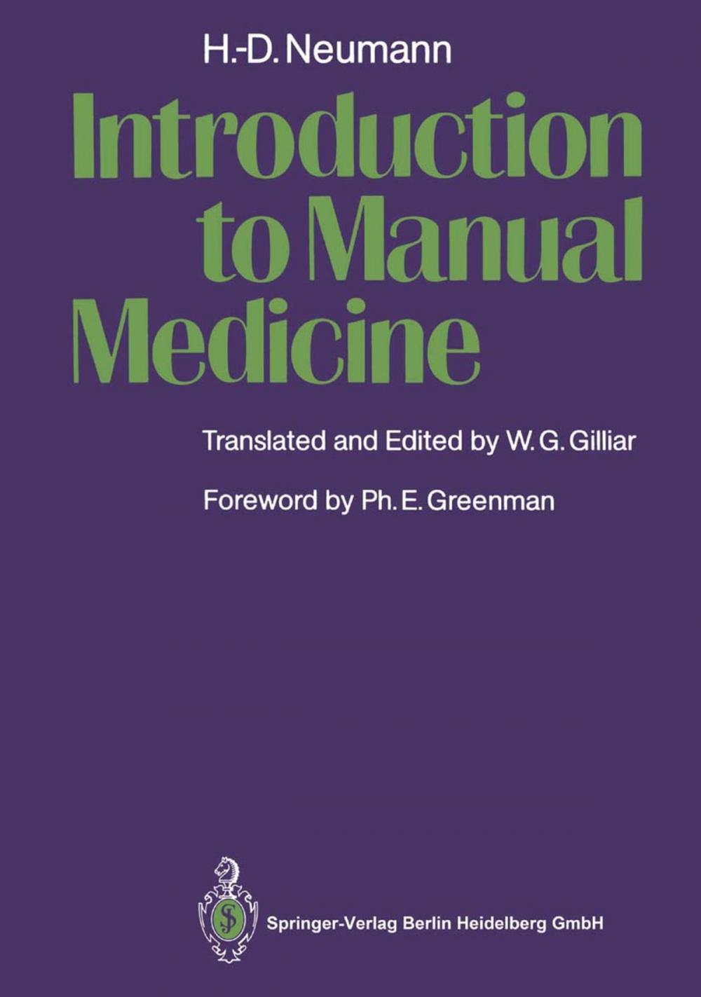 Big bigCover of Introduction to Manual Medicine