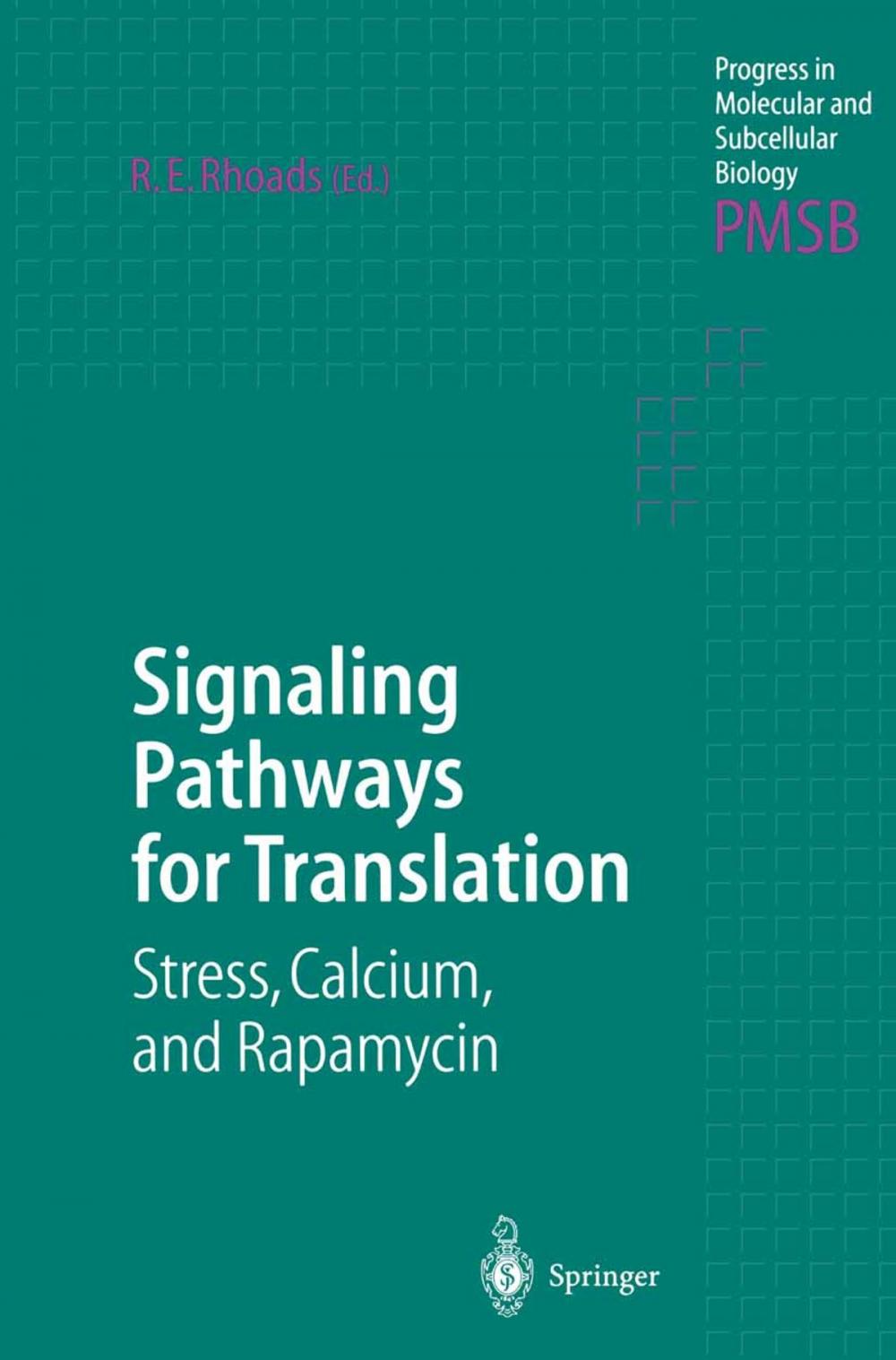 Big bigCover of Signaling Pathways for Translation