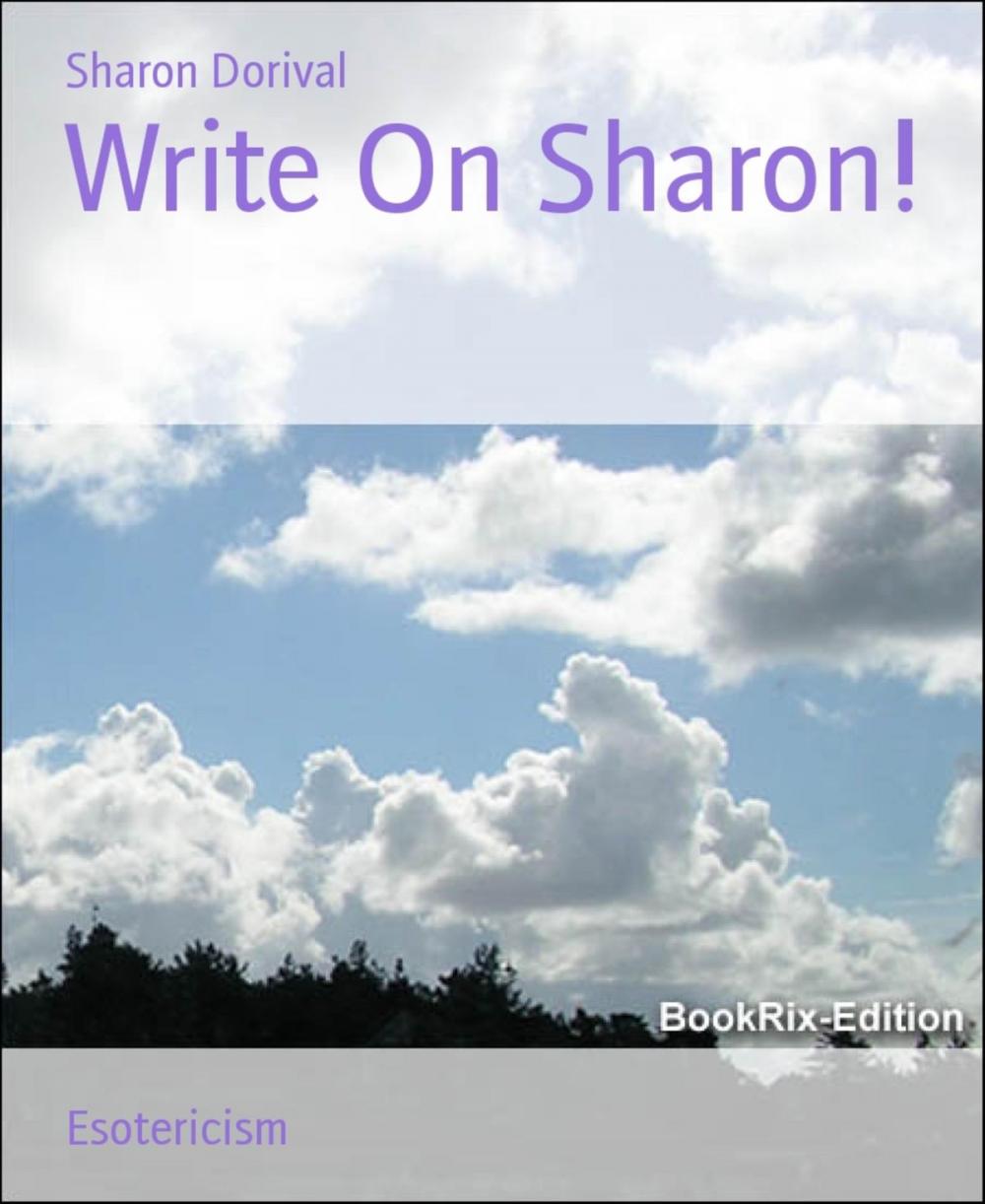 Big bigCover of Write On Sharon!