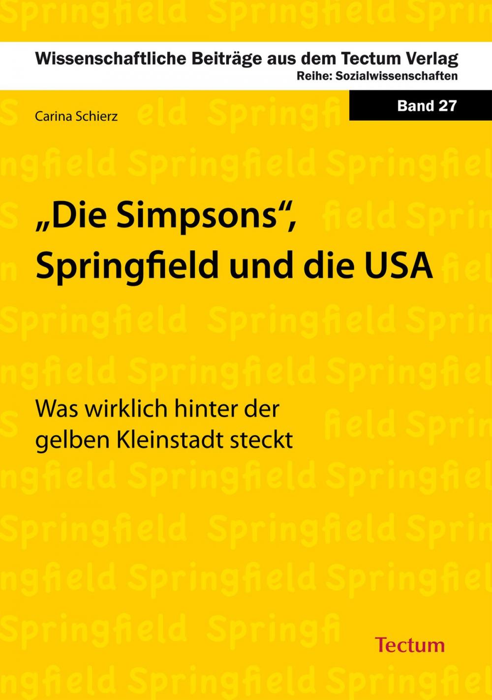 Big bigCover of Die Simpsons, Springfield und die USA