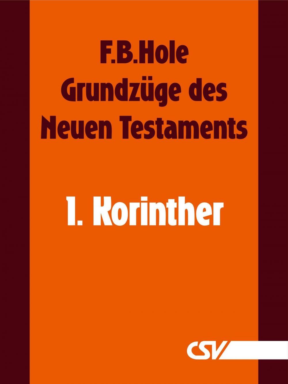 Big bigCover of Grundzüge des Neuen Testaments - 1. Korinther