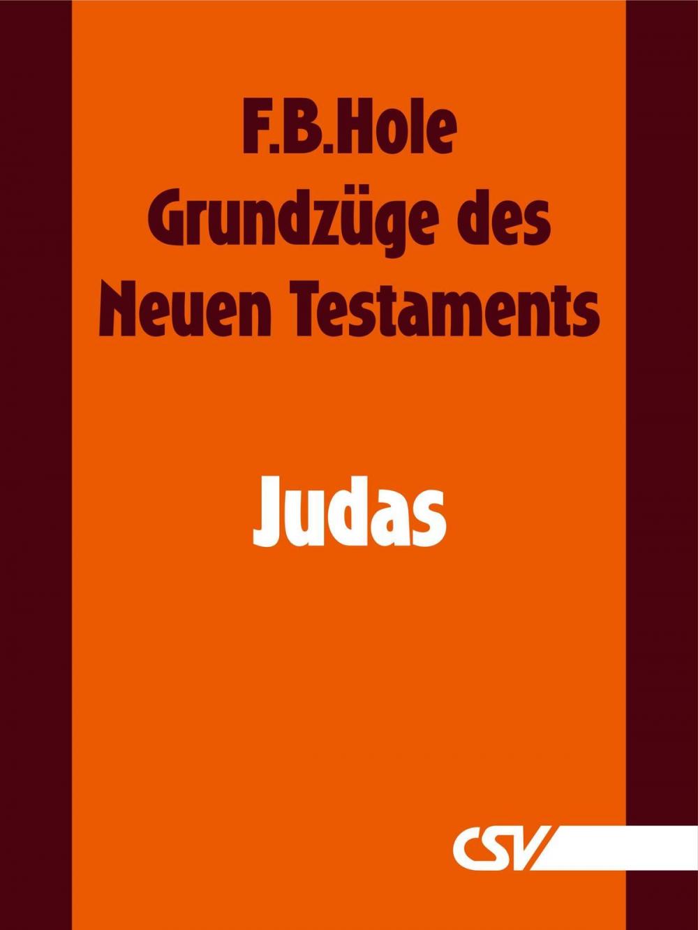 Big bigCover of Grundzüge des Neuen Testaments - Judas