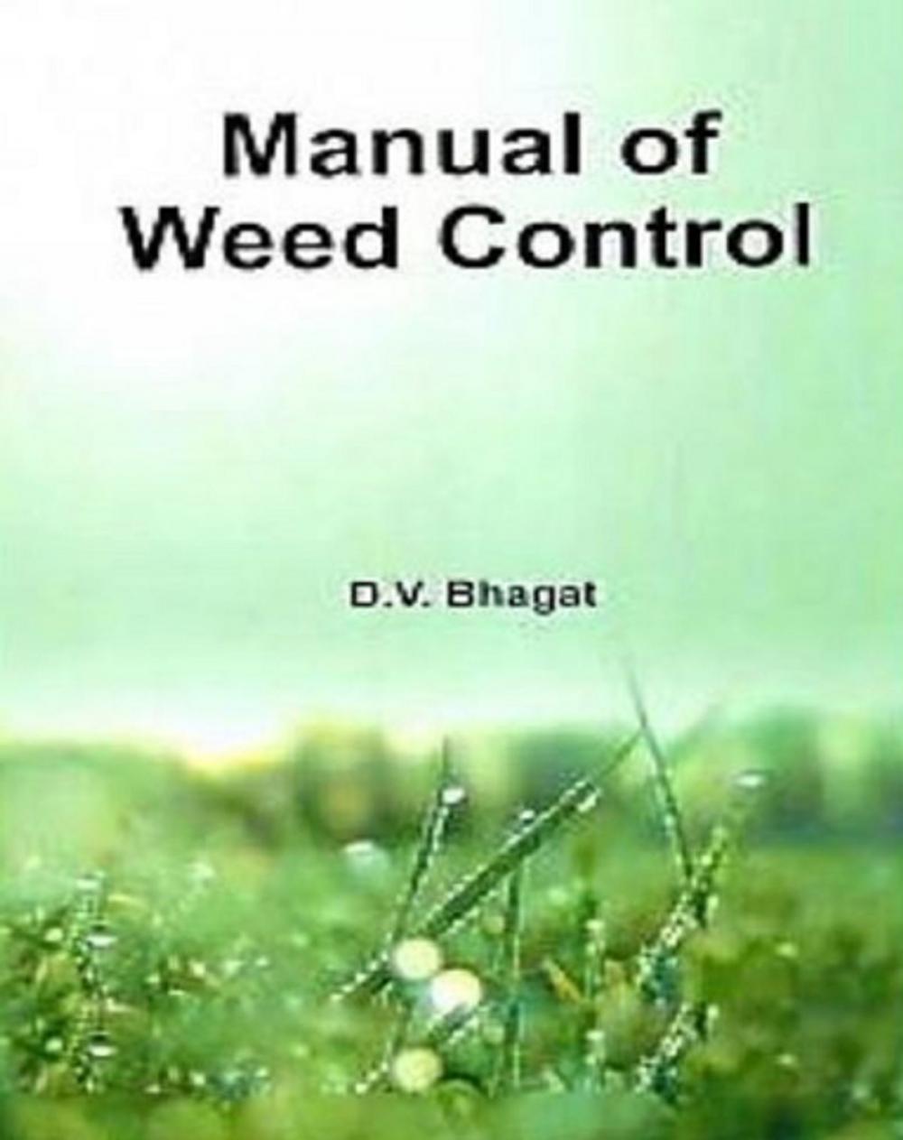 Big bigCover of Manual Of Weed Control