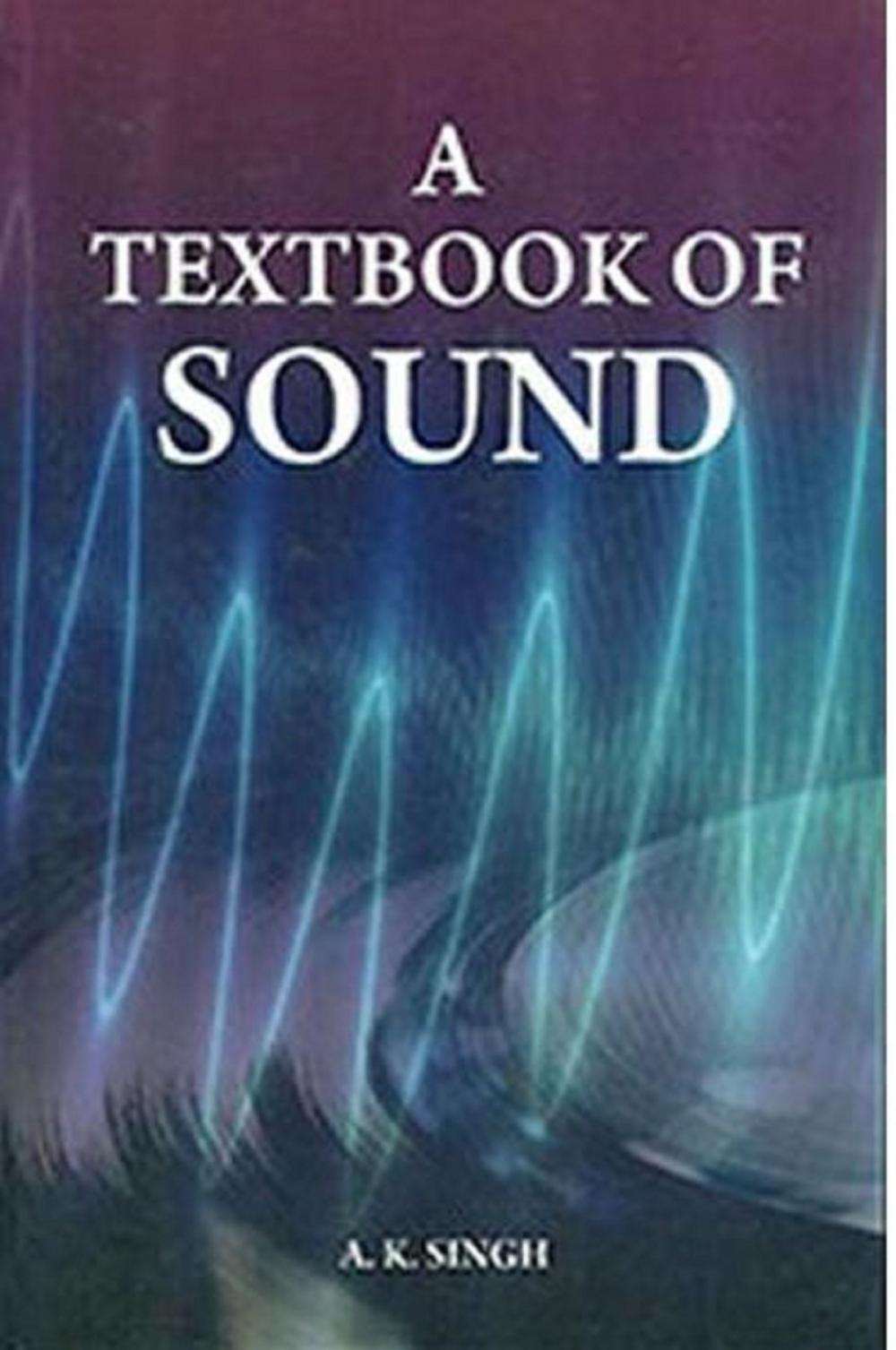 Big bigCover of A Textbook of Sound