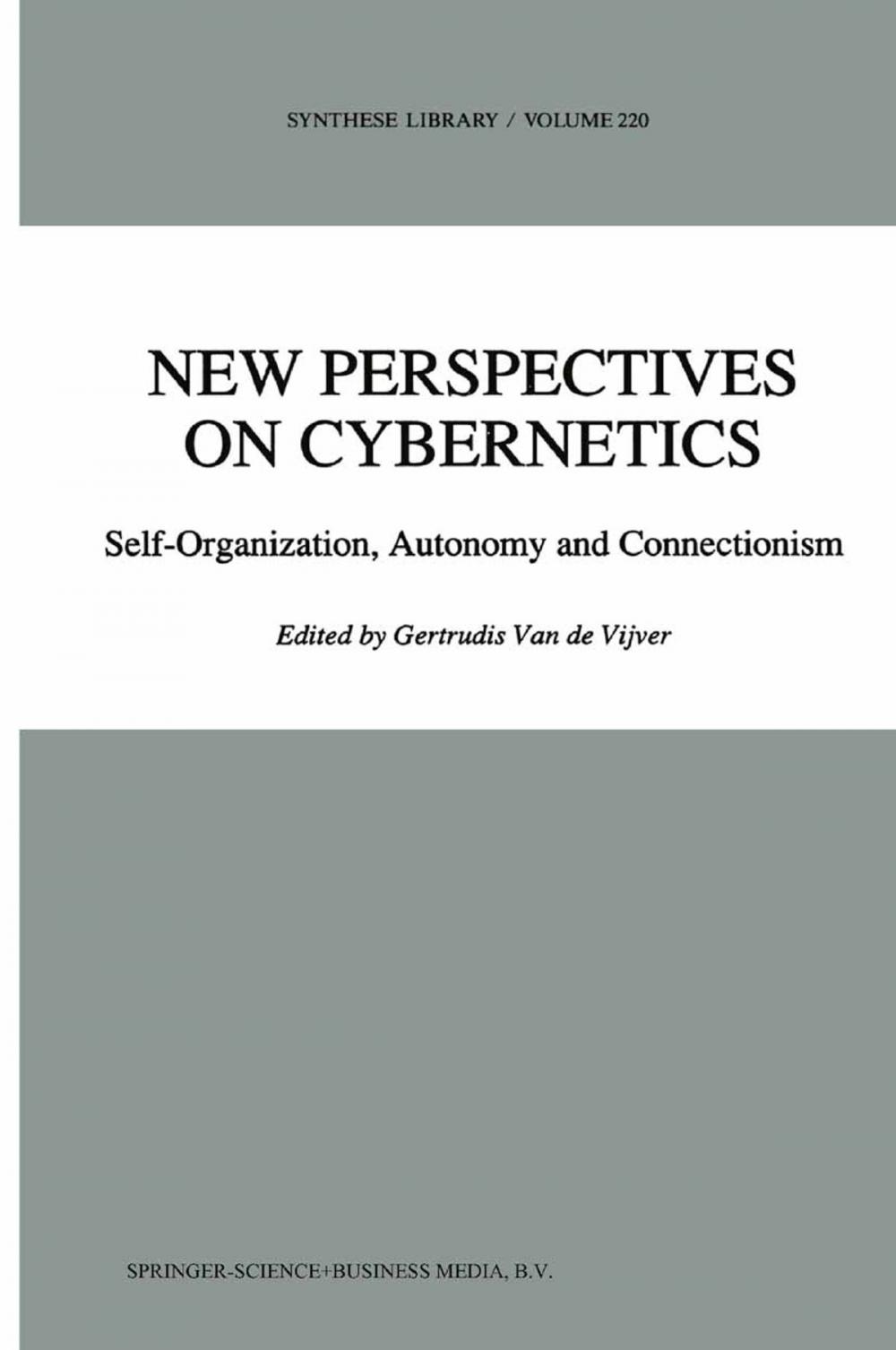 Big bigCover of New Perspectives on Cybernetics