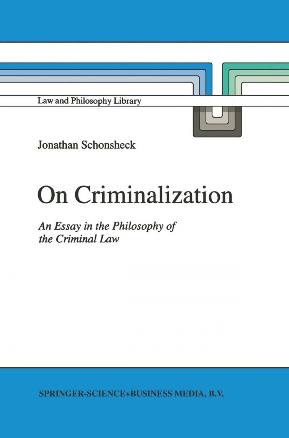 Big bigCover of On Criminalization