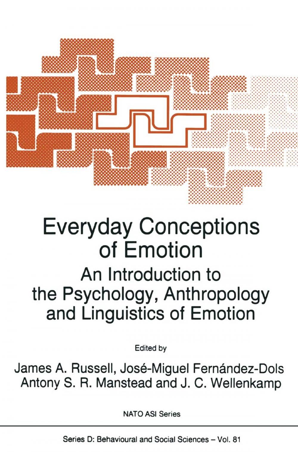 Big bigCover of Everyday Conceptions of Emotion