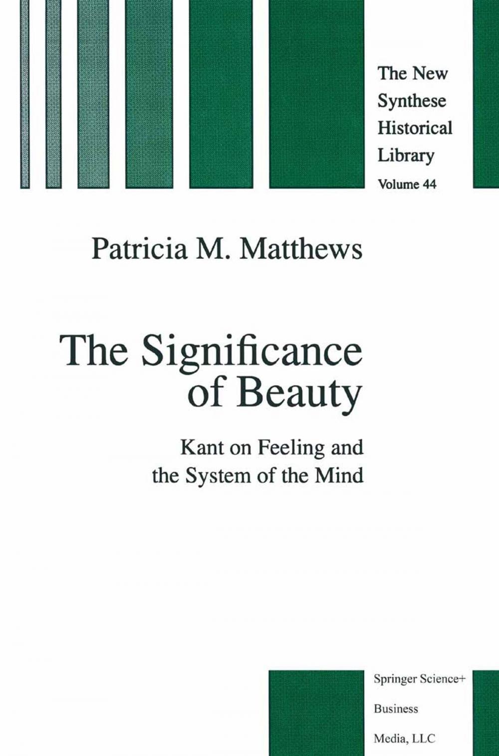 Big bigCover of The Significance of Beauty