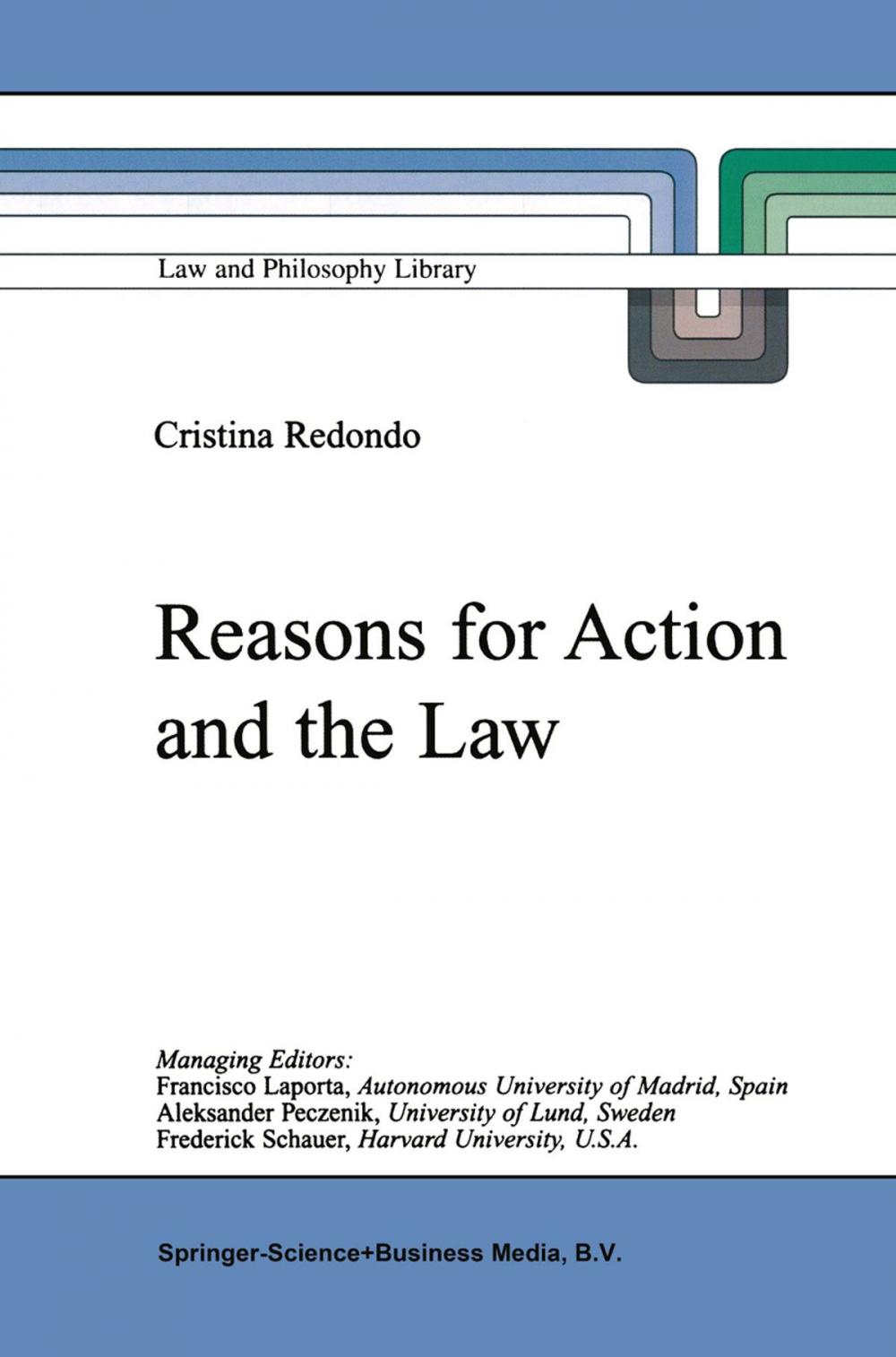 Big bigCover of Reasons for Action and the Law