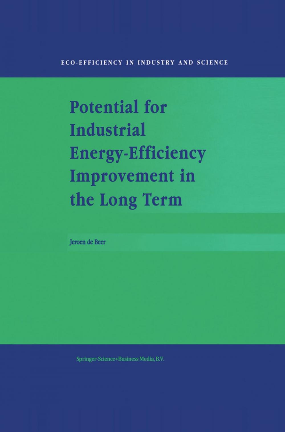 Big bigCover of Potential for Industrial Energy-Efficiency Improvement in the Long Term